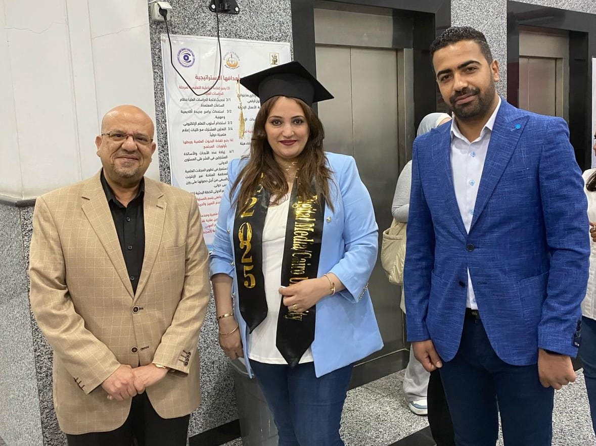 مناقشة رسالة ماجستير للباحثة ماريان جورج عبد الملاك